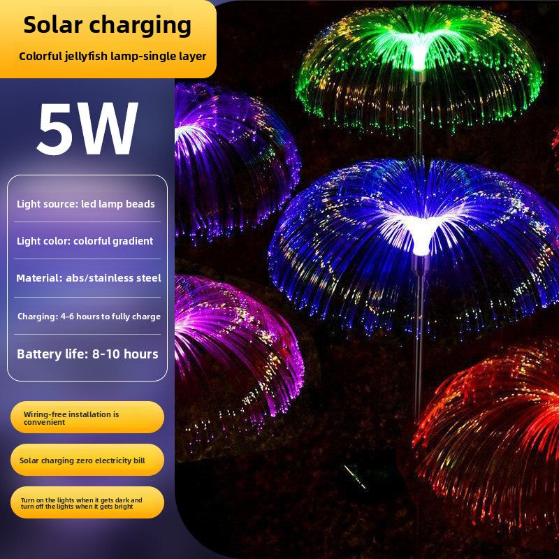 Solar LED Hydrangea Garden Light