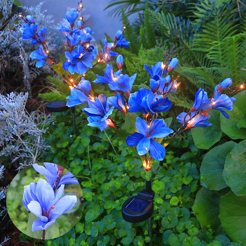 Solar LED Hydrangea Garden Light