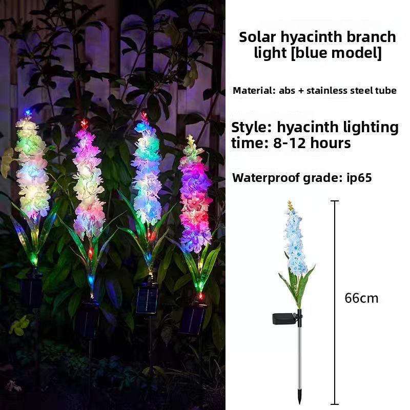 Solar LED Hydrangea Garden Light