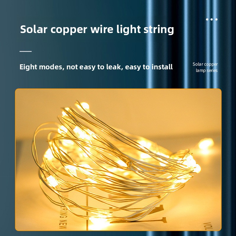 Solar LED String Lights