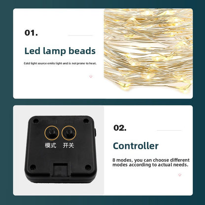 Solar LED String Lights