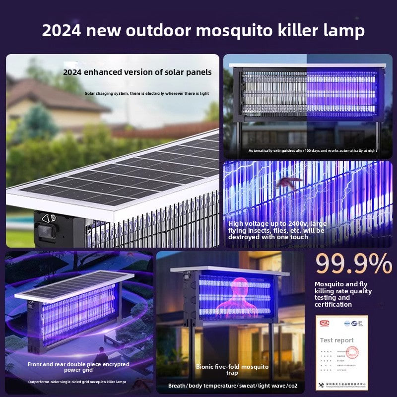 Solar Mosquito Killer Lamp