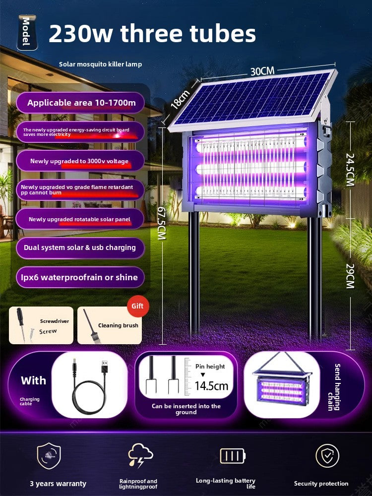 Solar Mosquito Killer Lamp