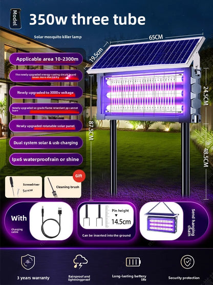 Solar Mosquito Killer Lamp