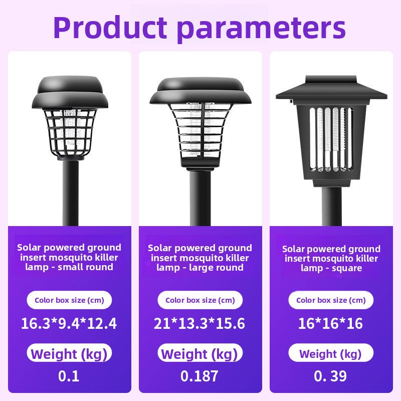 Solar Mosquito Lamp Outdoor Garden Light