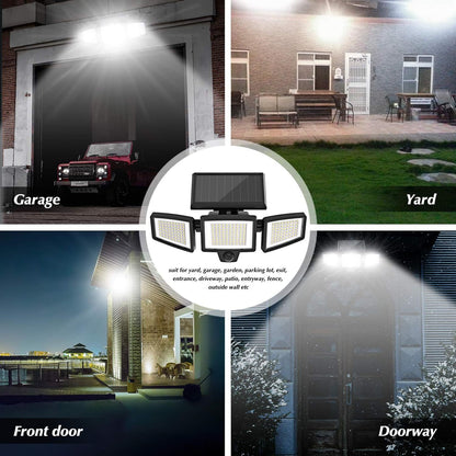 Solar Motion Sensor Wall Light