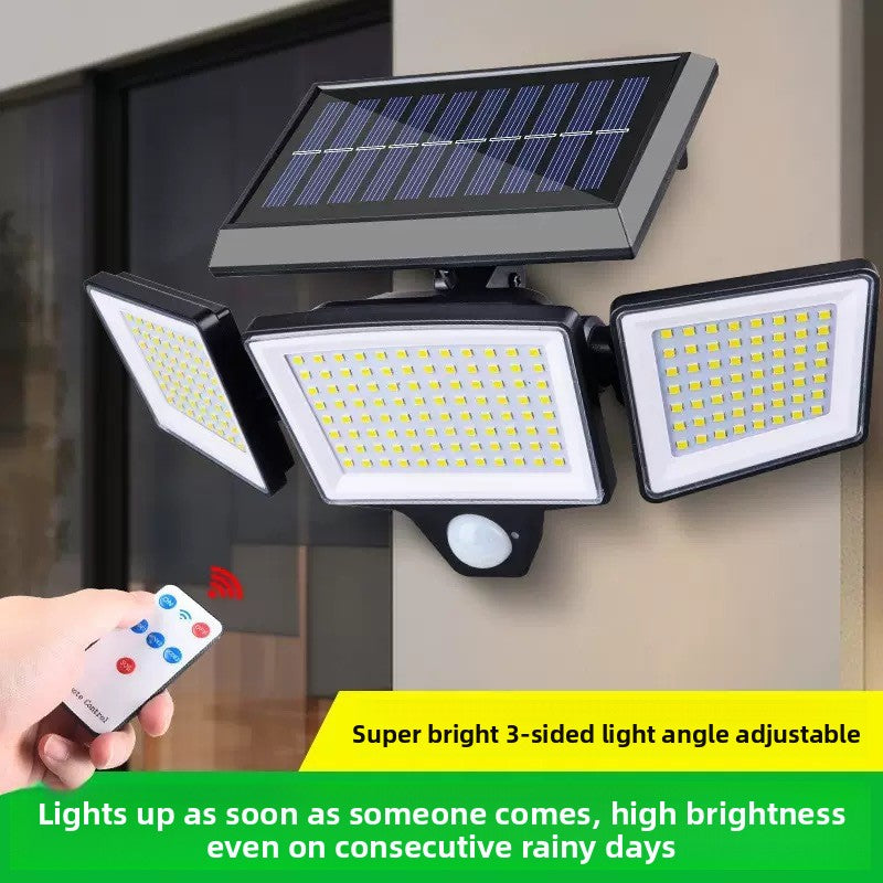 Solar Motion Sensor Wall Light