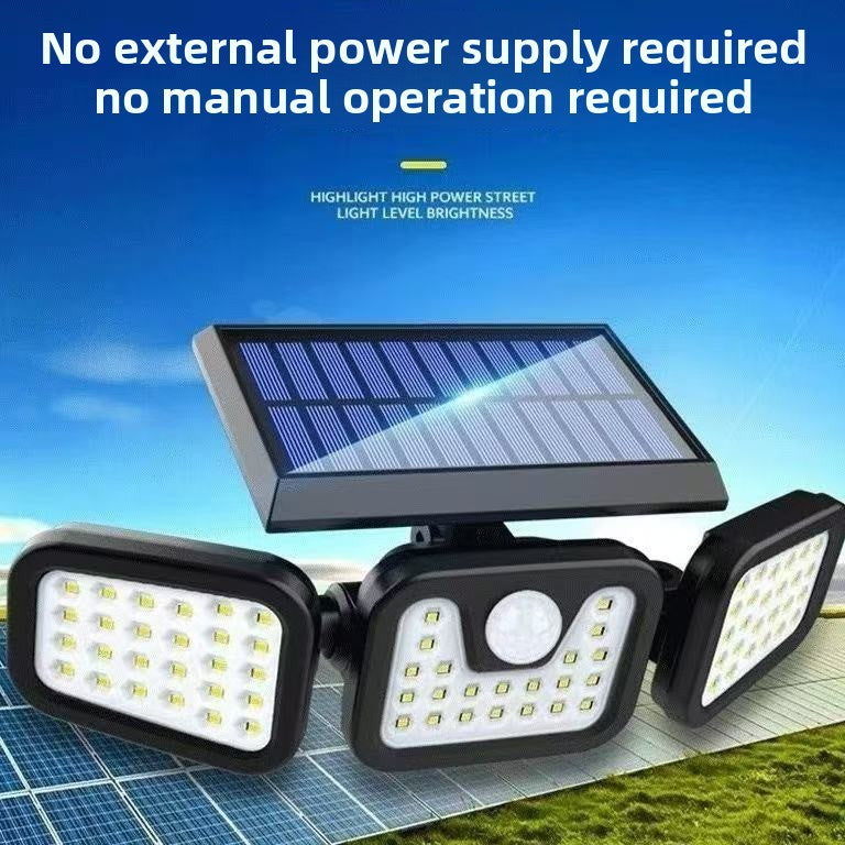 Solar Motion Sensor Wall Light