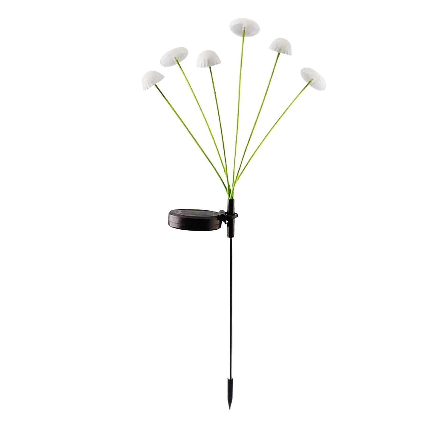 Solar Mushroom Garden Light with Jellyfish Decoration