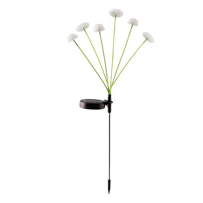Solar Mushroom Garden Light with Jellyfish Decoration