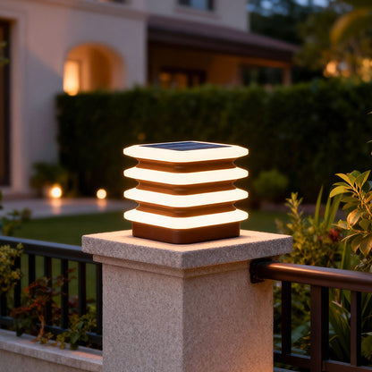 Solar Outdoor Pillar Lamp