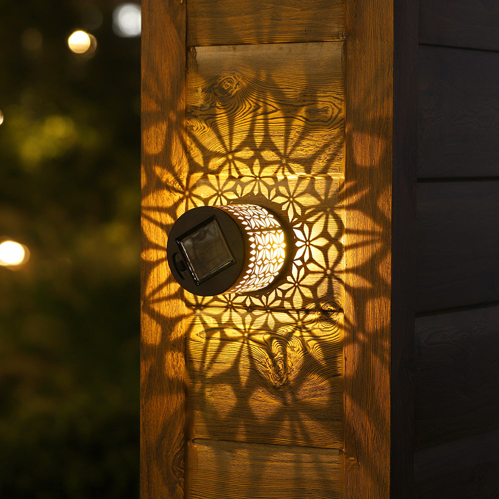 Solar Outdoor Projection Wall Light