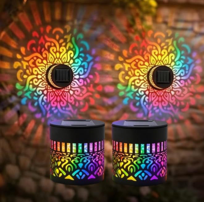 Solar Outdoor Wall Lamp Waterproof Motion Sensor Garden Light