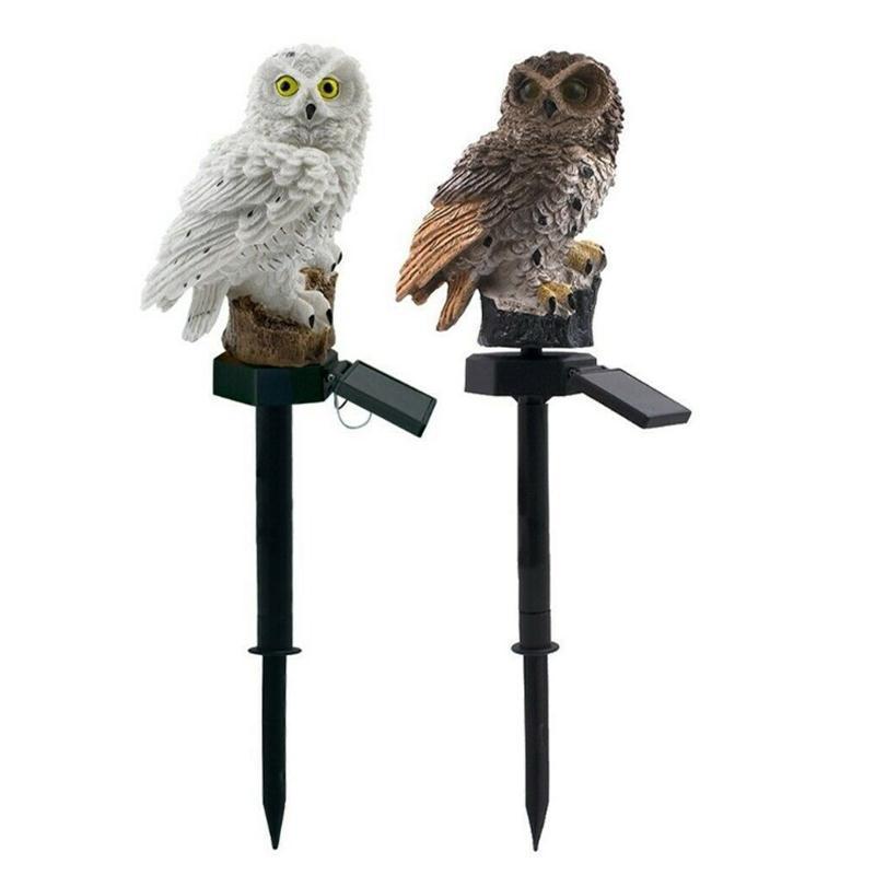 Solar Owl Garden Light
