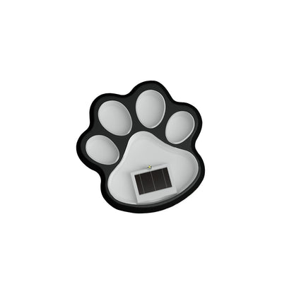 Solar Paw Print Path Lights (Warm Light)