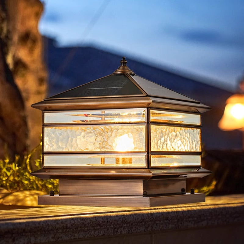 Solar Pillar Lights