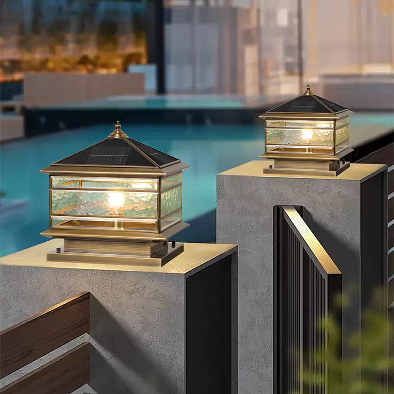 Solar Pillar Lights