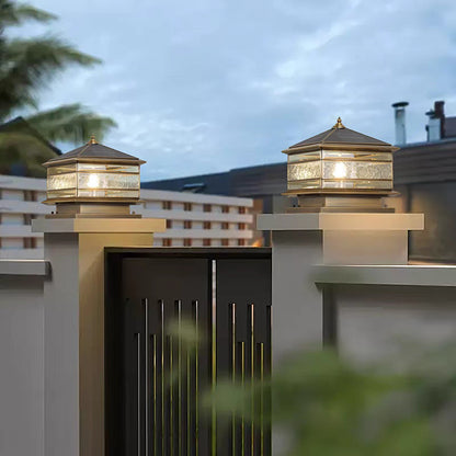 Solar Pillar Lights