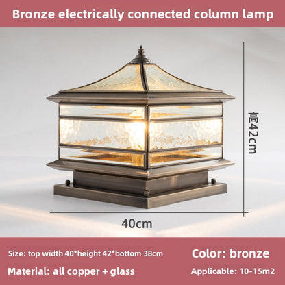 Solar Pillar Lights