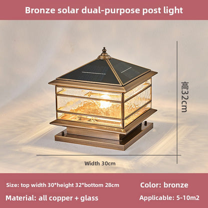 Solar Pillar Lights