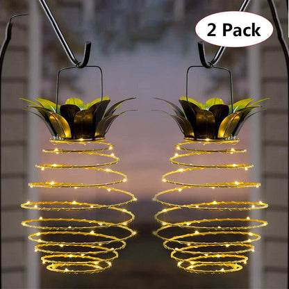 Solar Pineapple LED Garden Light
