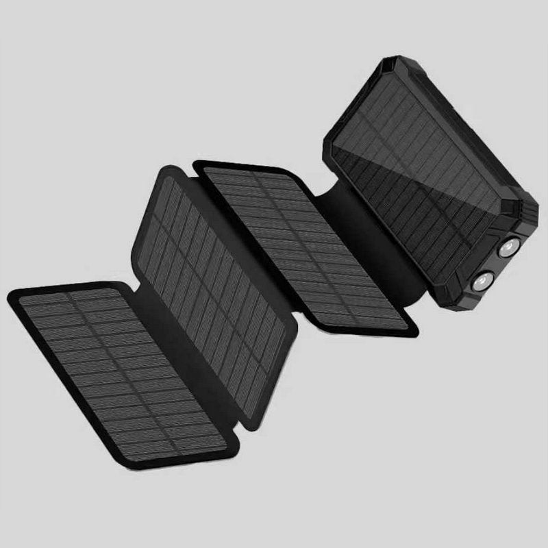 Solar Power Bank 20000mAh Wireless Charging