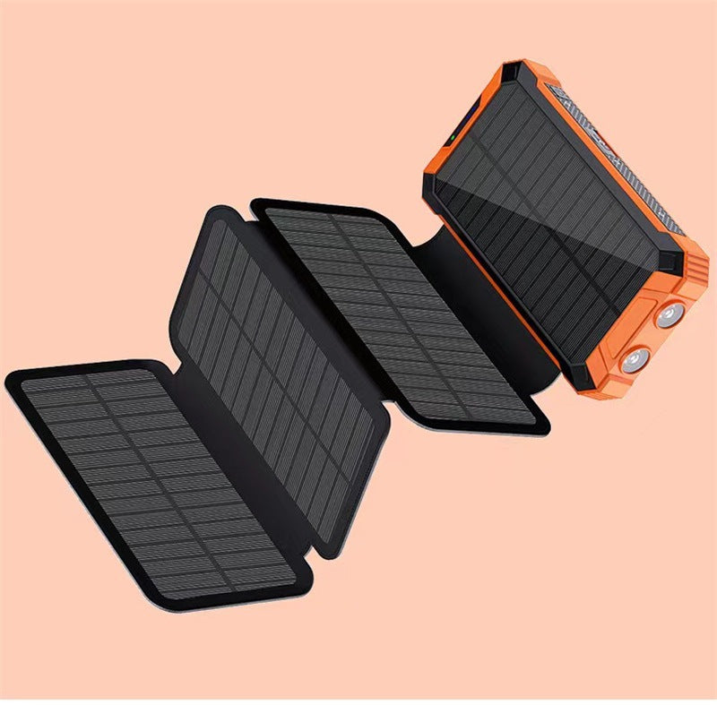 Solar Power Bank 20000mAh Wireless Charging