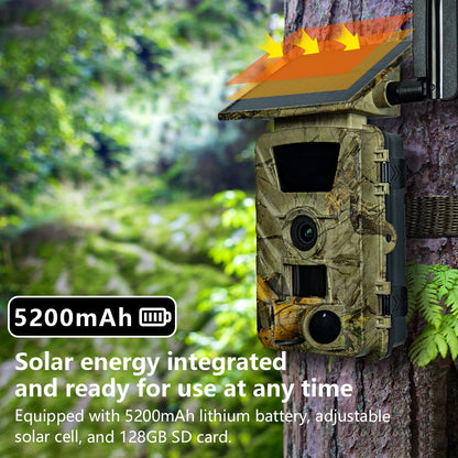 Solar-Powered 4G Infrared Camera