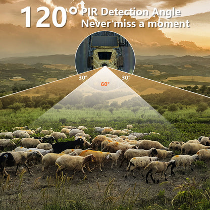 Solar-Powered 4G Infrared Camera
