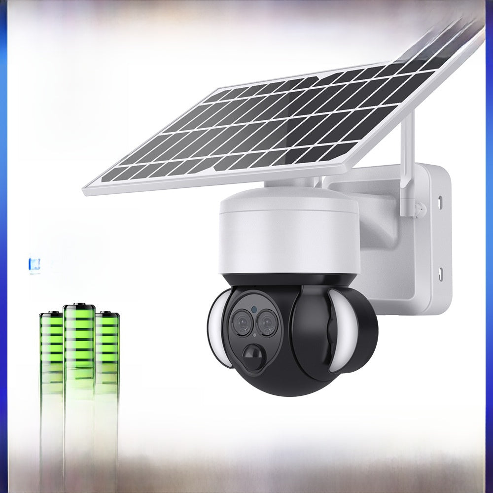 Solar Powered 4G Wireless Binocular Zoom Camera