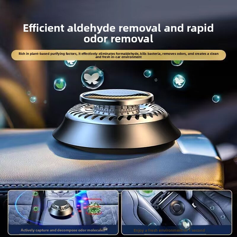 Solar Powered Automatic Rotating Car Air Freshener
