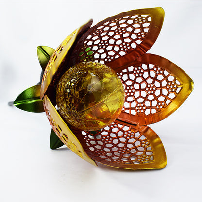 Solar Powered Butterfly Garden Light