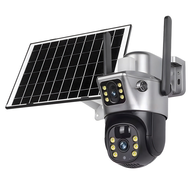 Solar-powered camera
