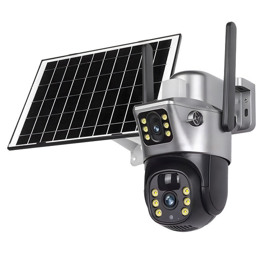 Solar-powered camera