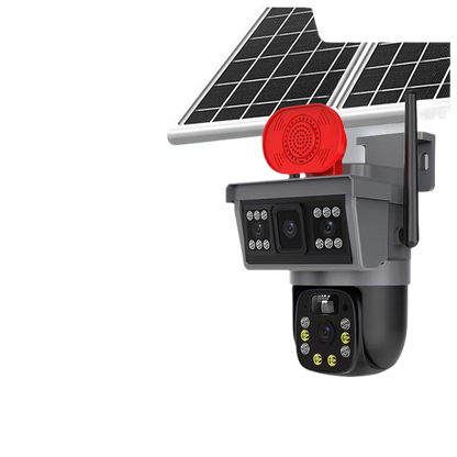 Solar-powered camera