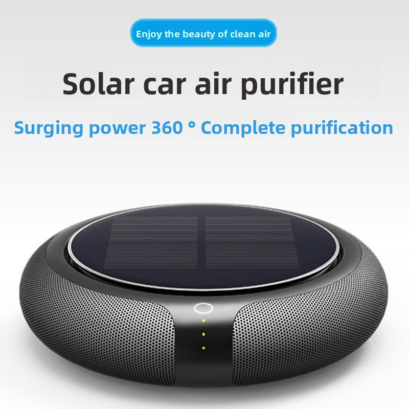 Solar Powered Car Air Purifier