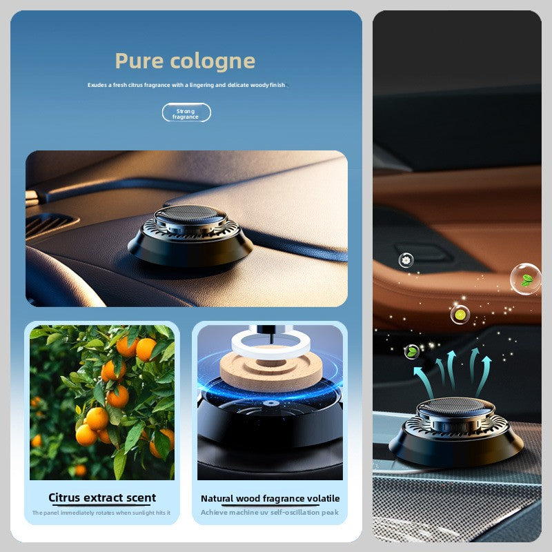 Solar Powered Car Fragrance Spinner