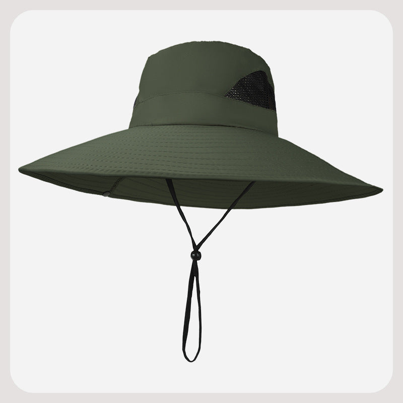 Solar Powered Cooling Fan Hat