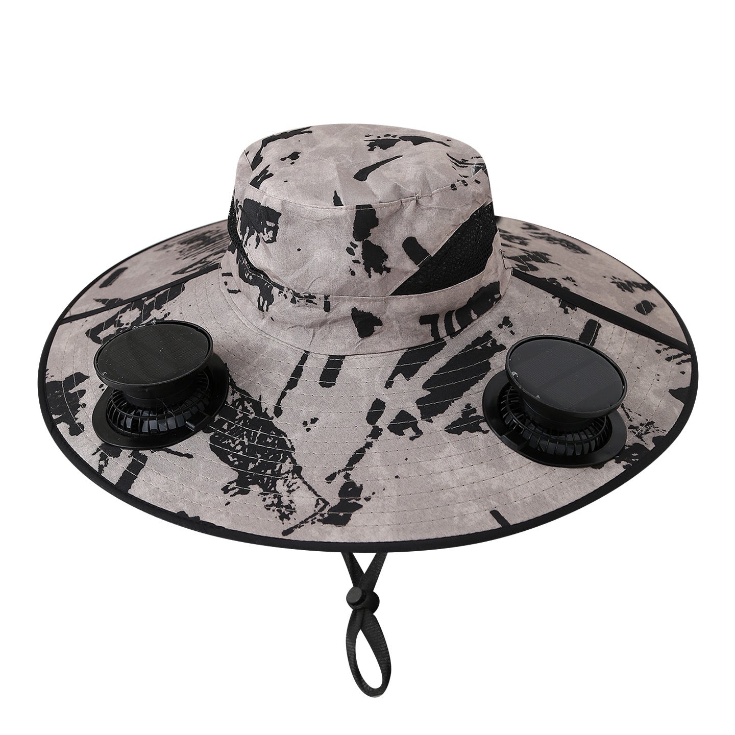 Solar Powered Cooling Hat with Adjustable Fan