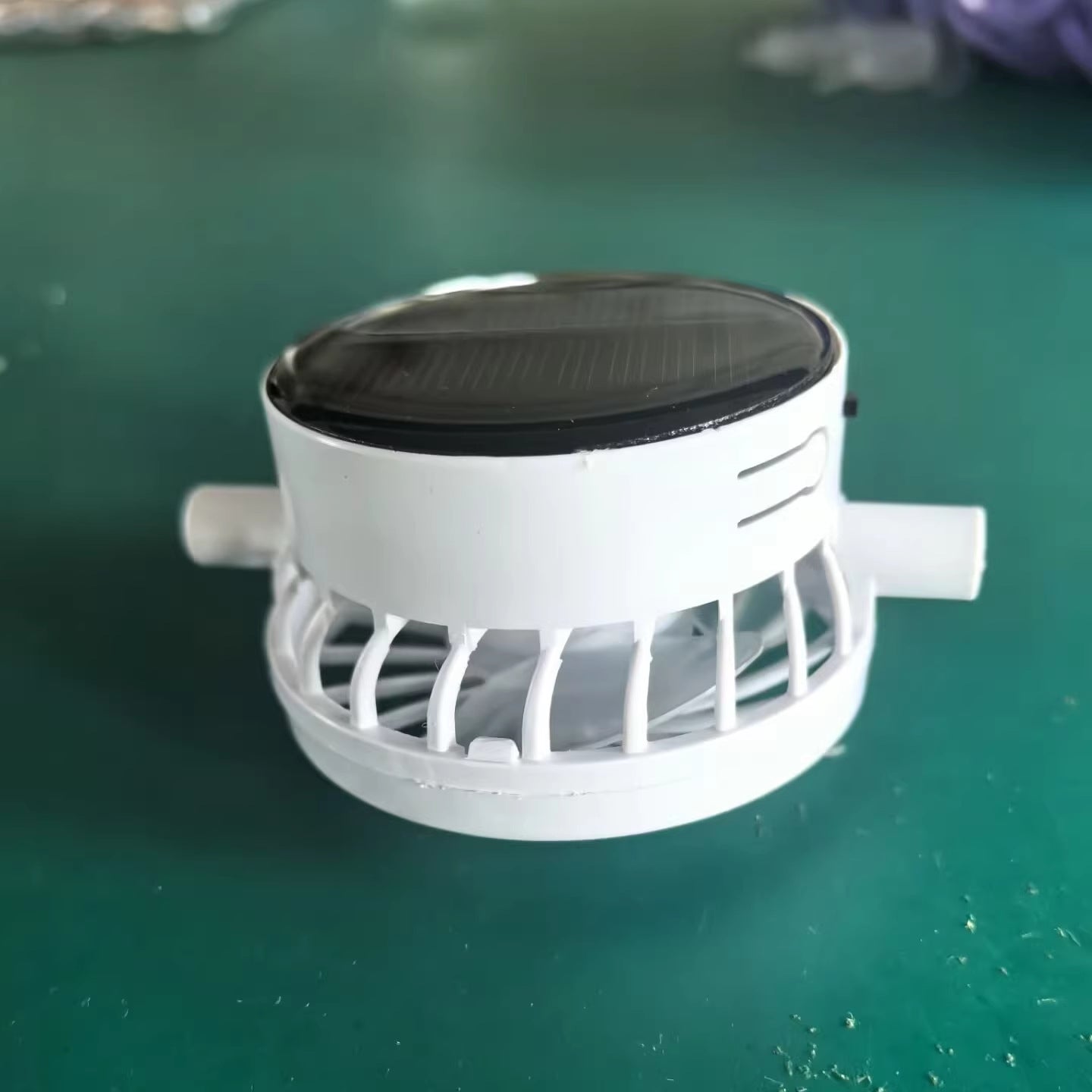 Solar-Powered Cooling Hat with USB Charging