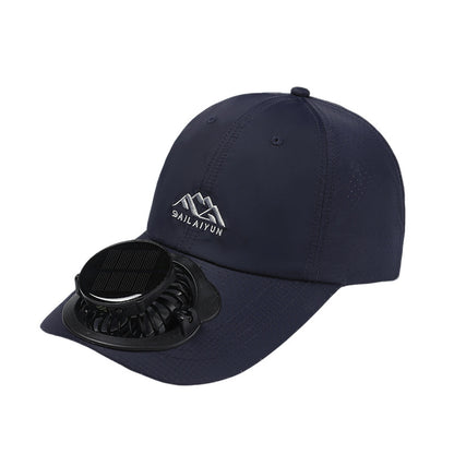 Solar Powered Digital Display Cooling Cap