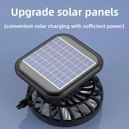 Solar Powered Dual Fan Sun Hat