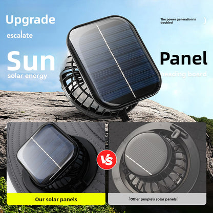 Solar-Powered Fan Sun Hat