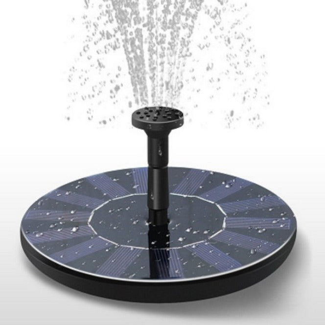 Solar Powered Floating Fountain