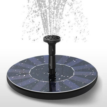 Solar Powered Floating Fountain