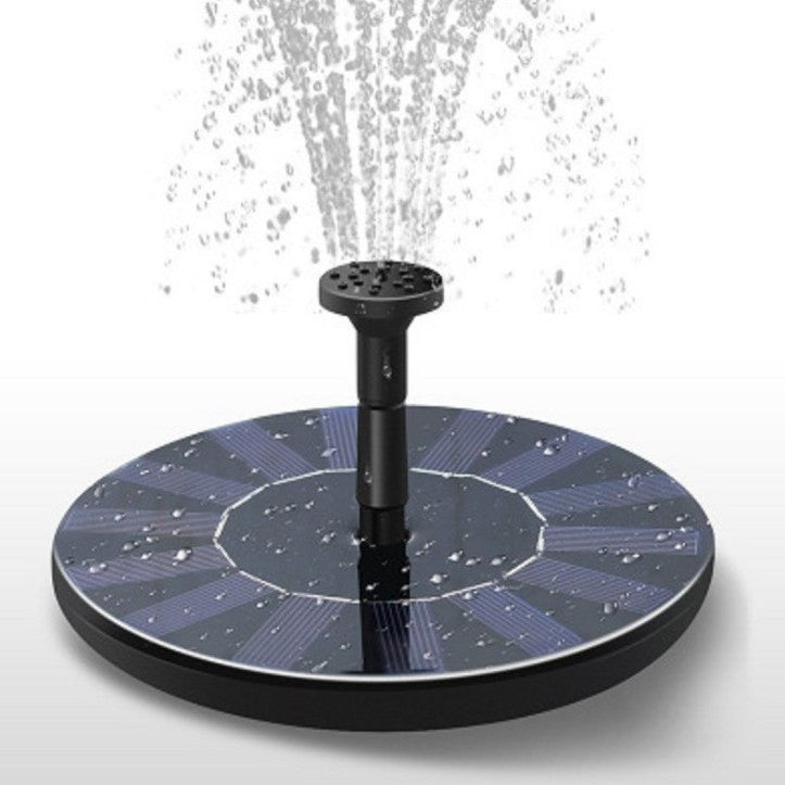 Solar Powered Floating Fountain