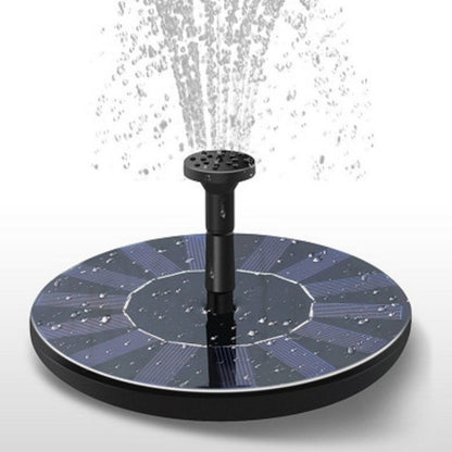 Solar Powered Floating Fountain