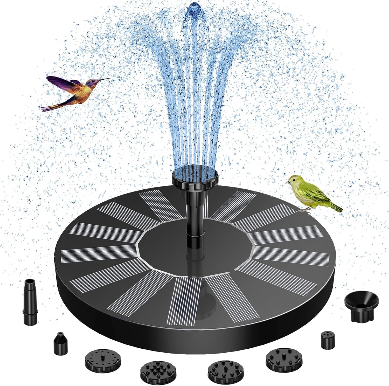 Solar Powered Floating Fountain Pump