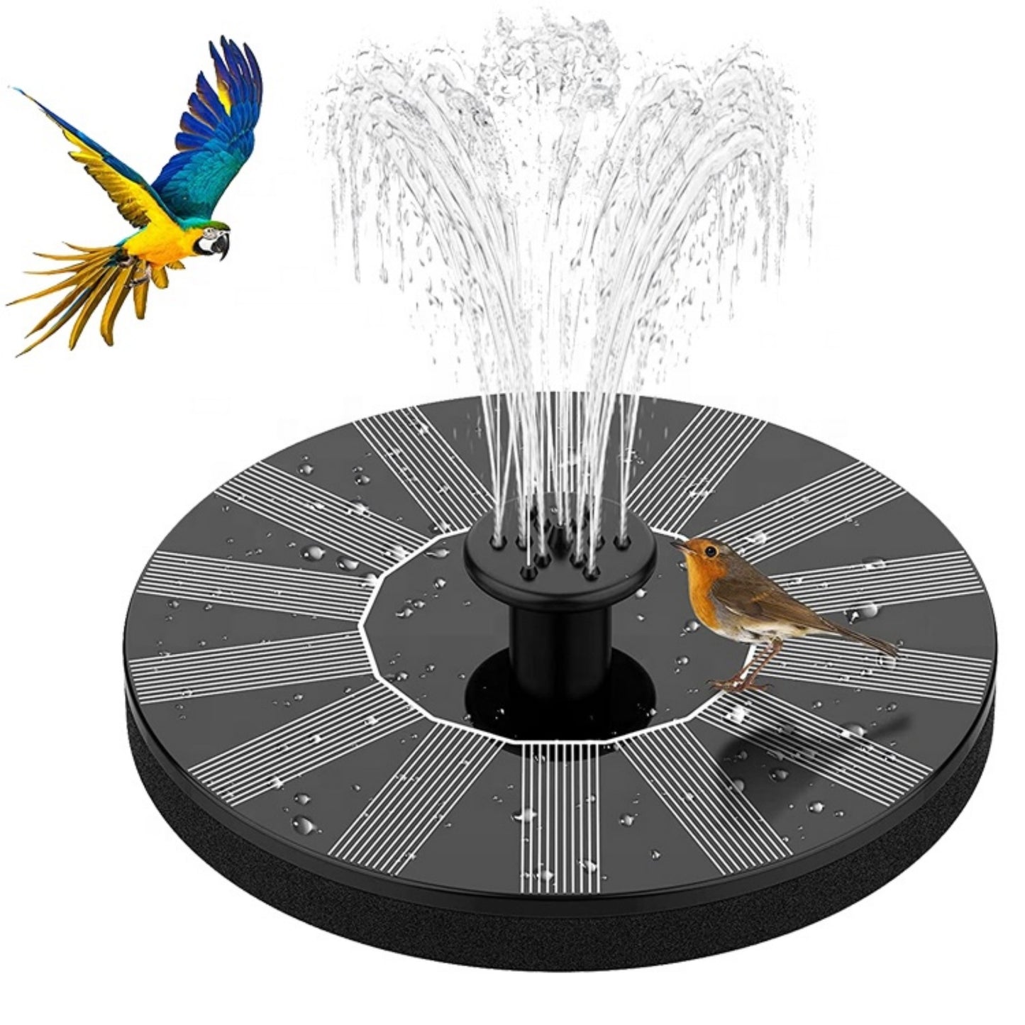 Solar Powered Floating Fountain Pump