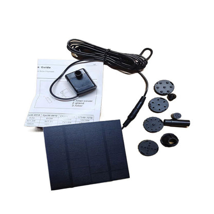 Solar Powered Floating Fountain Pump